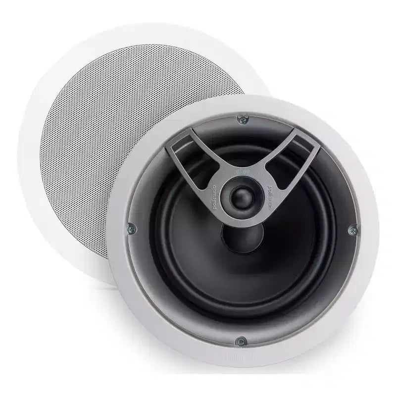 Polk Audio MC 80 Coppia di Altoparlanti da Incasso a Soffitto (Bianco)