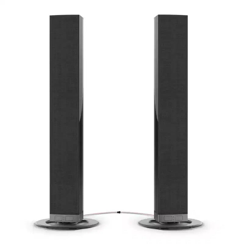 MOVSSOU Soundbar Bluetooth 80W Wireless Soundbar TV 32 pollici Divisibile 2 in 1 Soundbar Staccabile per Smart TV