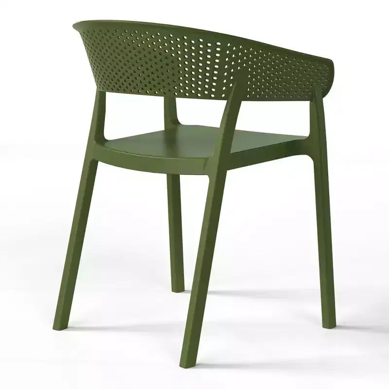 WestinTrends Playa 5-Piece Indoor Outdoor Metal Patio Dining Table Set With Stackable Patio Chairs