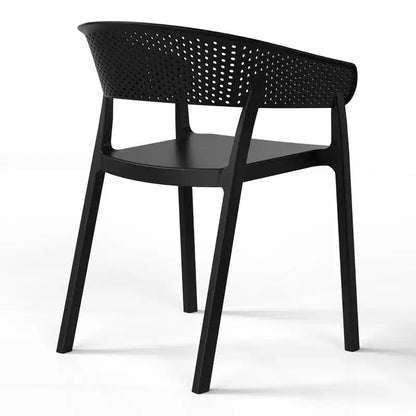 WestinTrends Playa 5-Piece Indoor Outdoor Metal Patio Dining Table Set With Stackable Patio Chairs