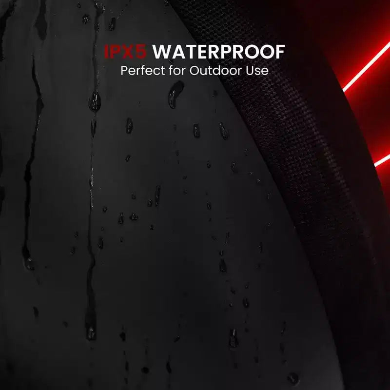 Pyle Dual 3 Portable Waterproof Bluetooth Speaker with Wireless Microphone - PNX8WPBK.6