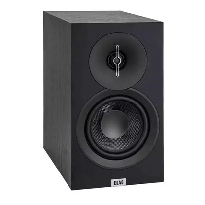 Elac Debut 3.0 Pacchetto diffusori da scaffale neri con subwoofer Debut da 12 pollici