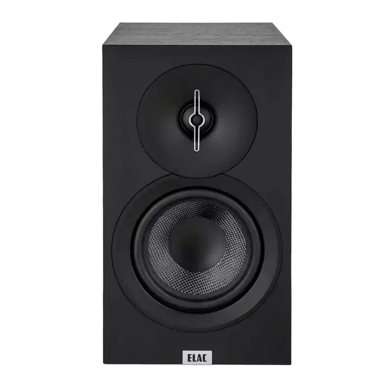 Elac Debut 3.0 Pacchetto diffusori da scaffale neri con subwoofer Debut da 12 pollici