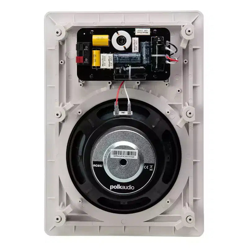 Polk Audio RC85i 8 altoparlanti da incasso a 2 vie, fascio di cavi (confezione da 8)