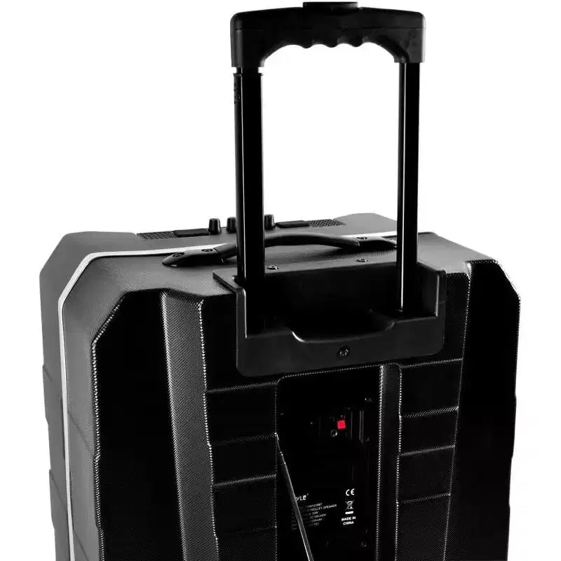 Pyle PWM1235BT Sistema Altoparlante PA Portatile Bluetooth con Microfono Karaoke - Nero