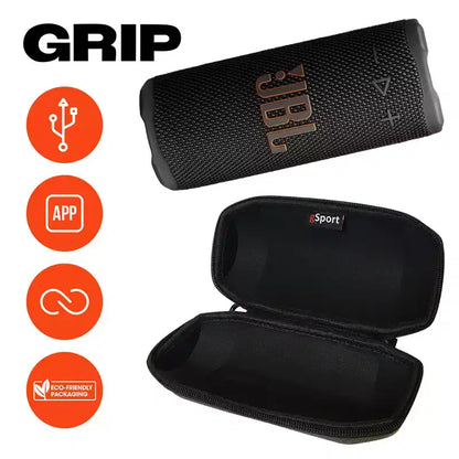 JBL Grip Compact Portable Bluetooth Speaker Bundle with gSport Case