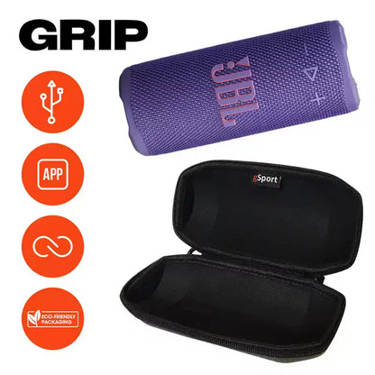 JBL Grip Compact Portable Bluetooth Speaker Bundle with gSport Case
