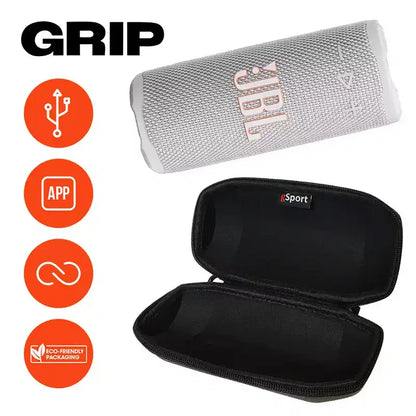 JBL Grip Compact Portable Bluetooth Speaker Bundle with gSport Case