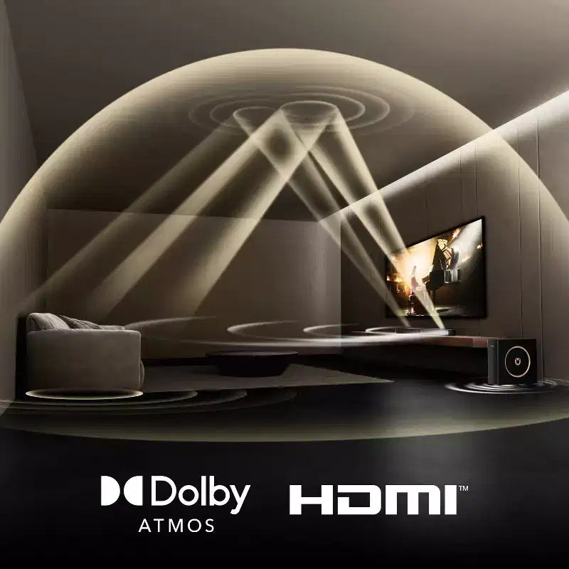 Soundbar ULTIMEA Skywave F30 3.1.2ch con Dolby Atmos per Smart TV, Home Theater, 300W