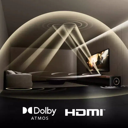 Soundbar ULTIMEA Skywave F30 3.1.2ch con Dolby Atmos per Smart TV, Home Theater, 300W