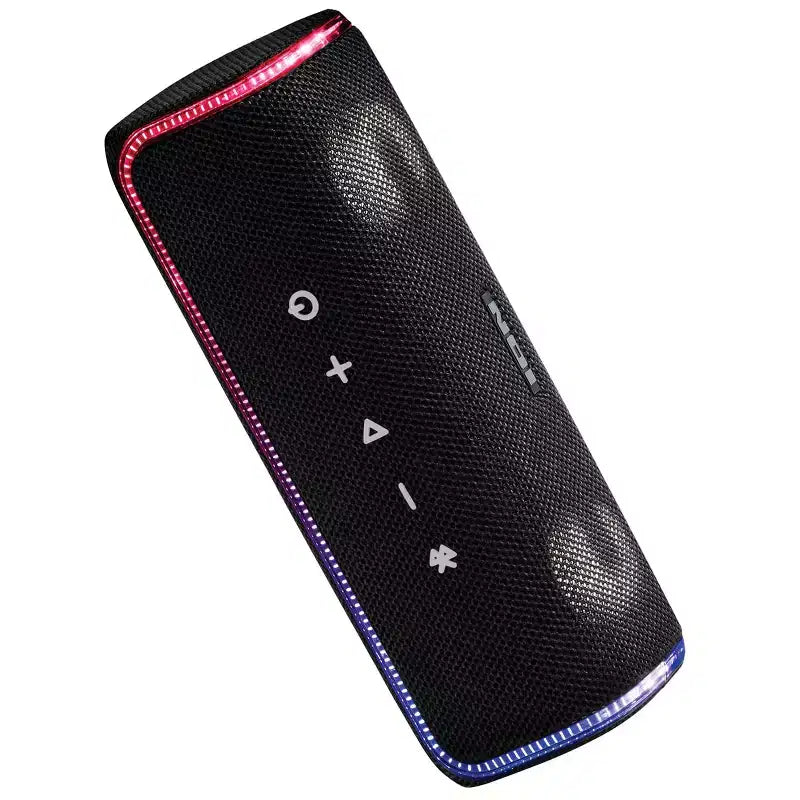 Refurbished: ION Slam Jam Weatherproof Bluetooth Speaker with Drum Sound Effects, Black - Manufacturer Refurbished