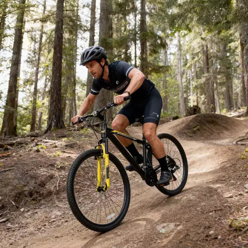 Hykolity 29 inch Mountain Bike 29r MTB Sport Bicycle Large Bike Full Suspension Lightweight Outdoor Cycling for Adult Men Woman Neutral Gray