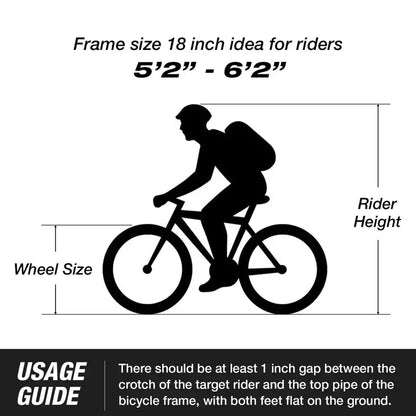 Hykolity 29 inch Mountain Bike 29r MTB Sport Bicycle Large Bike Full Suspension Lightweight Outdoor Cycling for Adult Men Woman - Pale White