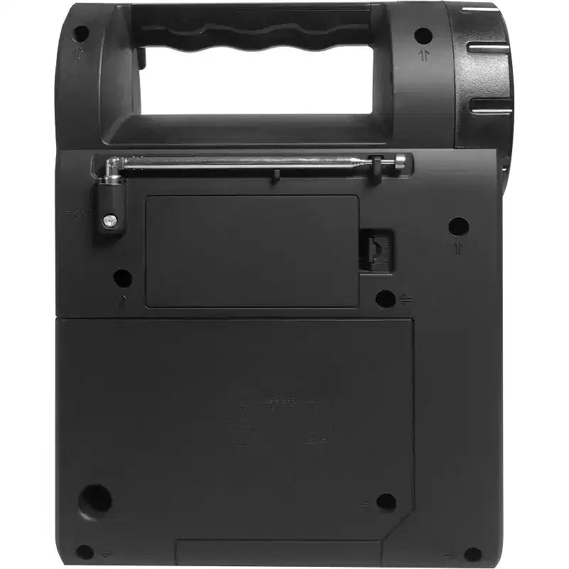 Altoparlante Bluetooth ad energia solare Supersonic SC-1075ER con radio FM, torcia e lanterna.