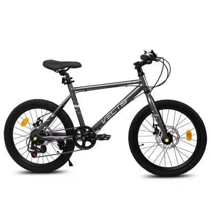 Okak Bici per Bambini 20 pollici con 7 velocità e telaio in acciaio, Bici per Bambini con doppi freni a disco e pneumatici da 1.75 pollici, Bici Cruiser per Bambini e Bambine