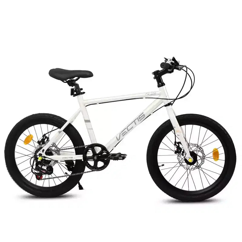 Okak Bici per Bambini 20 pollici con 7 velocità e telaio in acciaio, Bici per Bambini con doppi freni a disco e pneumatici da 1.75 pollici, Bici Cruiser per Bambini e Bambine