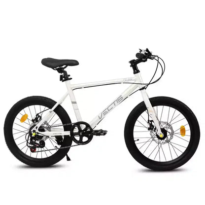 Okak Bici per Bambini 20 pollici con 7 velocità e telaio in acciaio, Bici per Bambini con doppi freni a disco e pneumatici da 1.75 pollici, Bici Cruiser per Bambini e Bambine