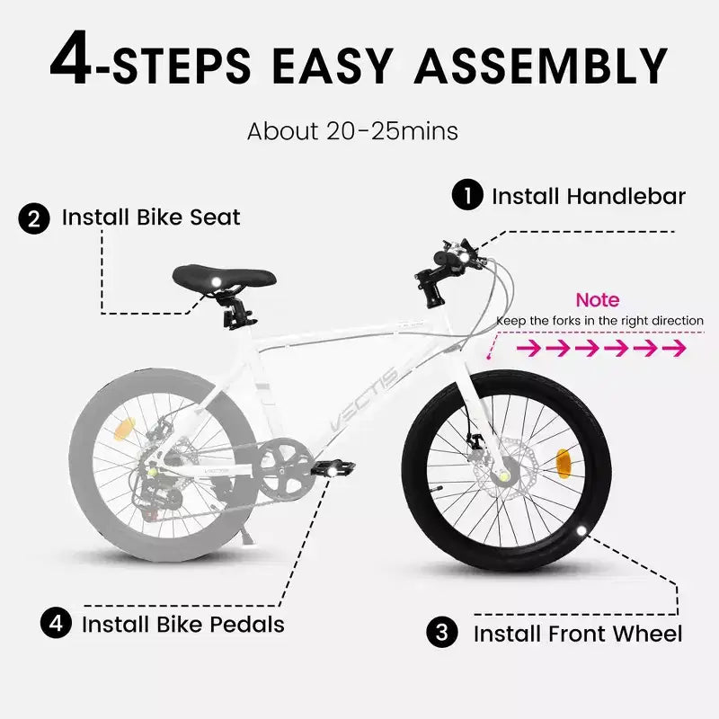 Okak Bici per Bambini 20 pollici con 7 velocità e telaio in acciaio, Bici per Bambini con doppi freni a disco e pneumatici da 1.75 pollici, Bici Cruiser per Bambini e Bambine