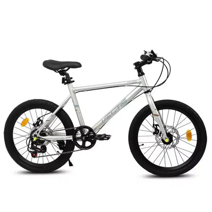 Okak Bici per Bambini 20 pollici con 7 velocità e telaio in acciaio, Bici per Bambini con doppi freni a disco e pneumatici da 1.75 pollici, Bici Cruiser per Bambini e Bambine