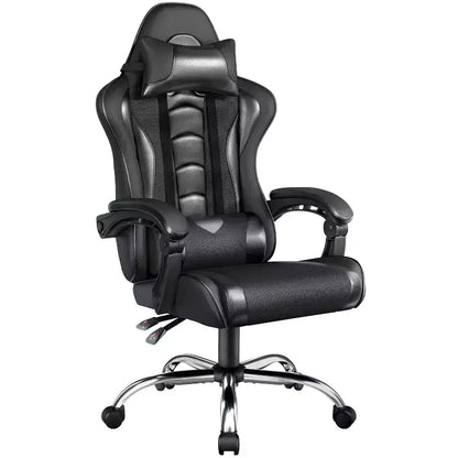 Yaheetech PU Leather Ergonomic Gaming Chair Executive Computer Chair with Padded Armrests