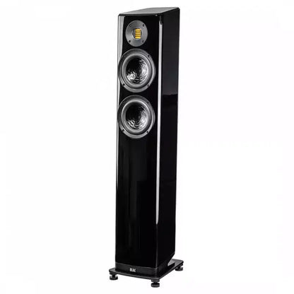 Elac VFS407.2-GB - 6 2.5-Way Floorstanding Speaker - Gloss Black, Sold Individually