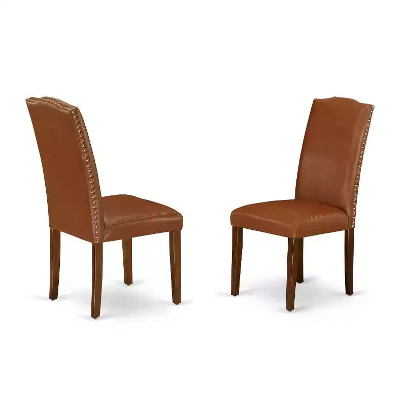 Set Tavolo da Cucina Rotondo - Tavolo Artigianale Costiero 3 pz con 2 Sedie - Tavolo da Pranzo da 42 Pollici