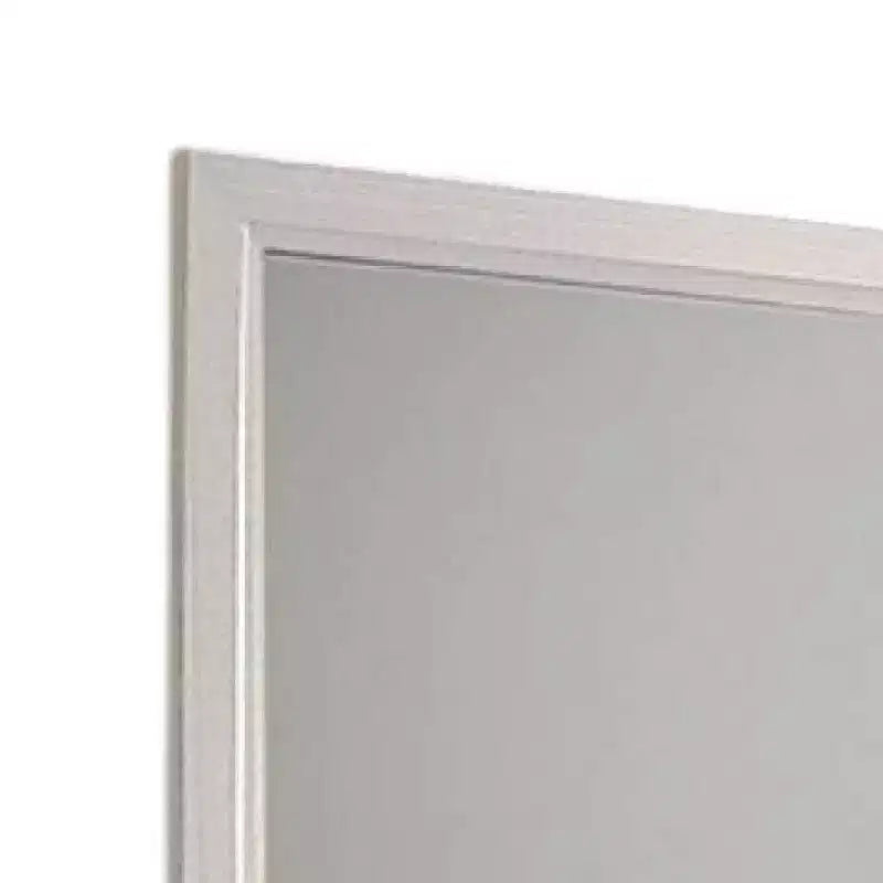 Specchiera per Comò Royal Hampton, Cornice in Legno Bianco Stile Moderno, 39 Pollici