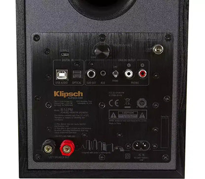 Klipsch R-51PM Powered Bookshelf Speakers (Pair)