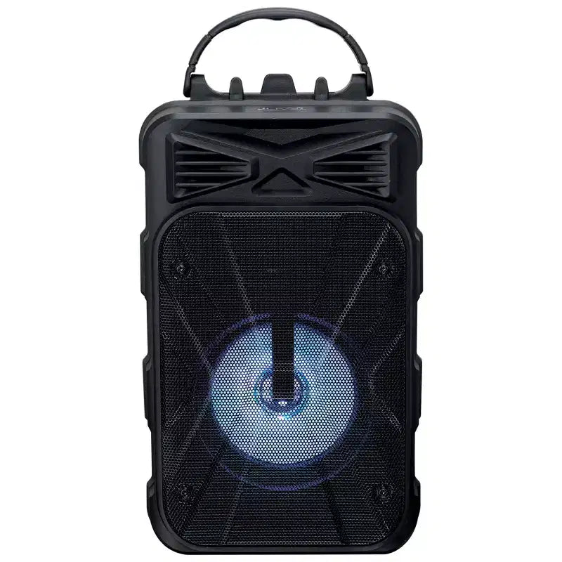 iLive Tailgate Party Karaoke Speaker Speaker with Microphone and Carry Handle, ISB202B