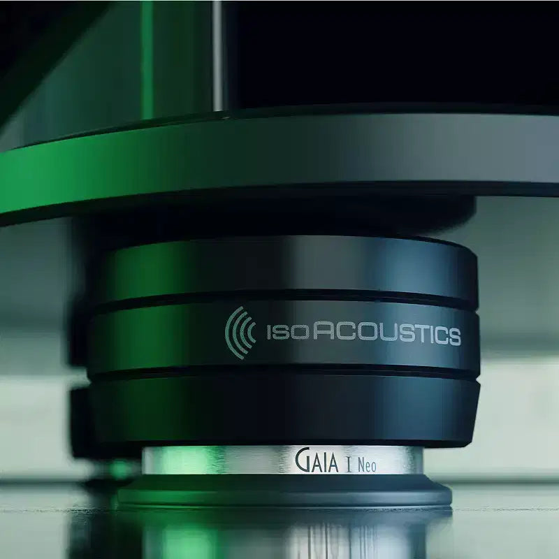 IsoAcoustics GAIA I Neo Isolation Feet for Floorstanding Speakers and Subwoofers - 4 Pack