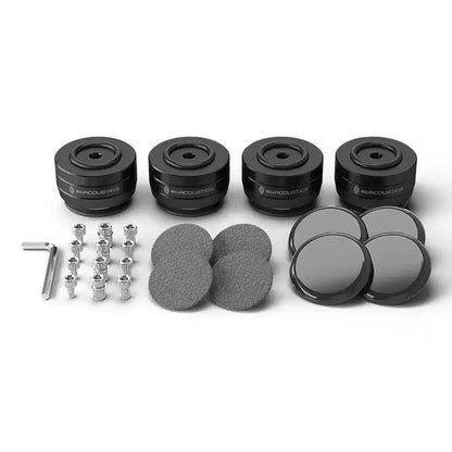 IsoAcoustics GAIA I Neo Isolation Feet for Floorstanding Speakers and Subwoofers - 4 Pack