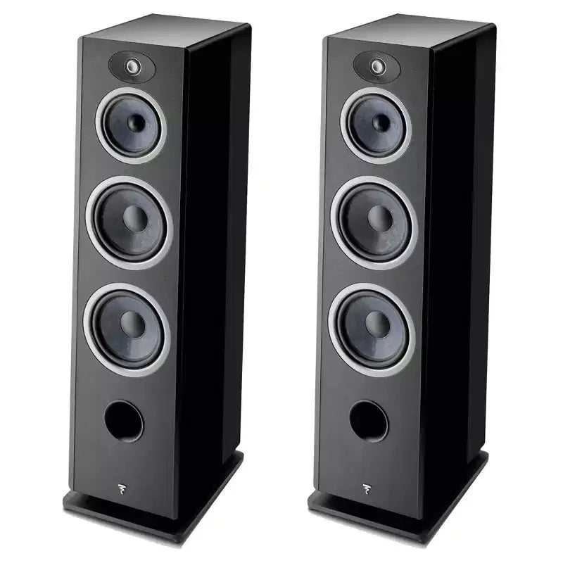 Focal Vestia No4 Ultimate 3-Way Floorstanding Loudspeakers finished in Black - Pair