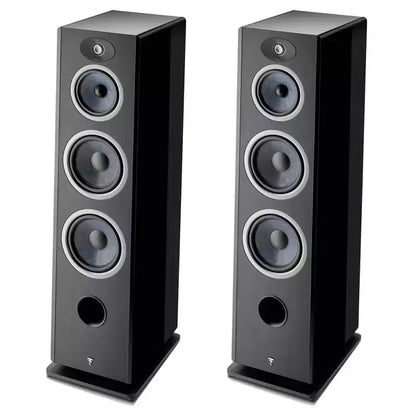 Focal Vestia No4 Ultimate 3-Way Floorstanding Loudspeakers finished in Black - Pair