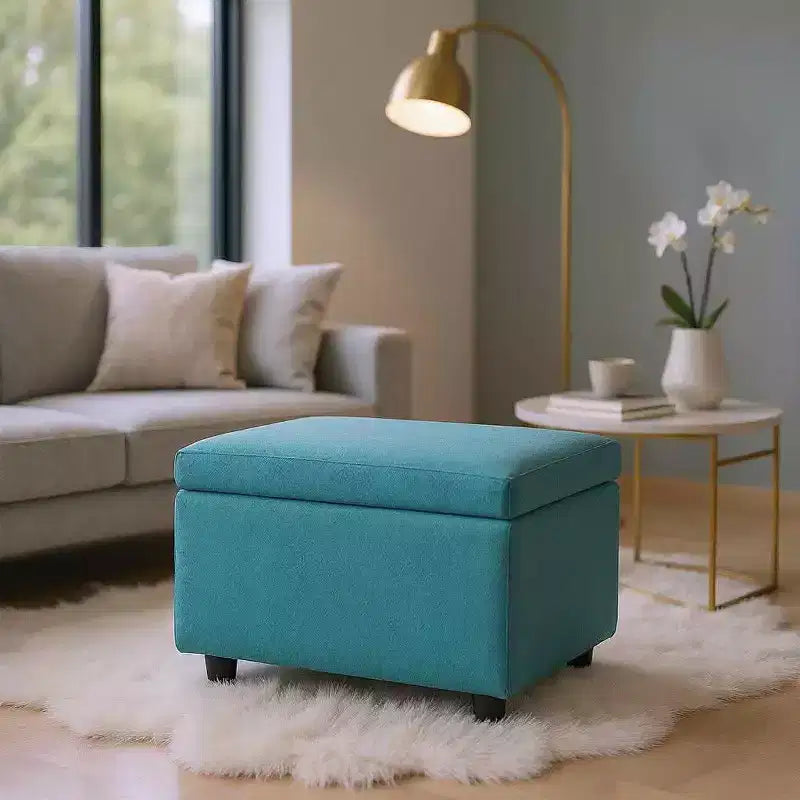 MAYEERTY Multi-Functional Storage Stool, Seating & Storage in One, Living Room Entryway