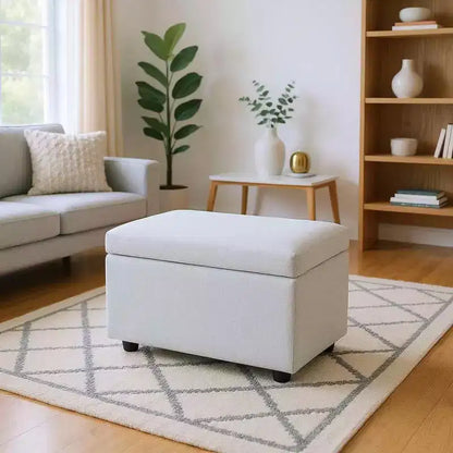 MAYEERTY Multi-Functional Storage Stool, Seating & Storage in One, Living Room Entryway
