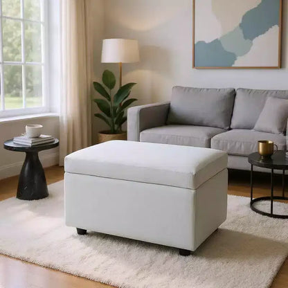 MAYEERTY Multi-Functional Storage Stool, Seating & Storage in One, Living Room Entryway