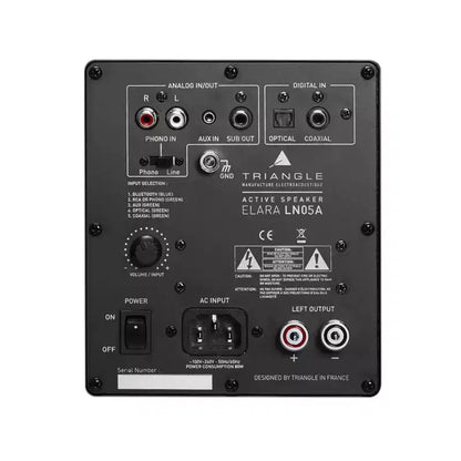 Altoparlante singolo da pavimento wireless Bluetooth Triangle LN05A (Rovere chiaro)