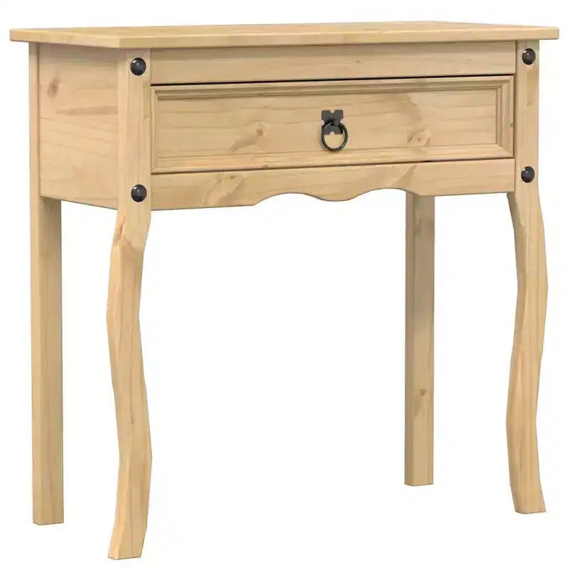 vidaXL Console Table Corona 28.7x13.8x28.7 Solid Wood Pine