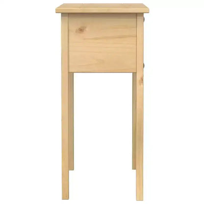 vidaXL Console Table Corona 28.7x13.8x28.7 Solid Wood Pine