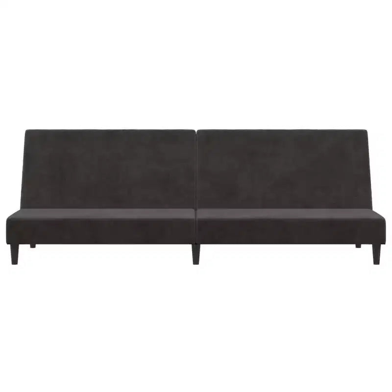 vidaXL 2-Seater Sofa Bed Accent Upholstered Loveseat Sleeper Couch Velvet