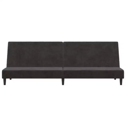 vidaXL 2-Seater Sofa Bed Accent Upholstered Loveseat Sleeper Couch Velvet