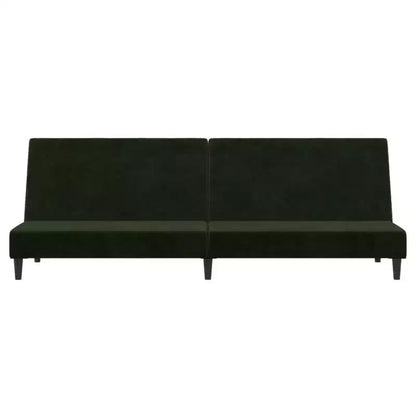 vidaXL 2-Seater Sofa Bed Accent Upholstered Loveseat Sleeper Couch Velvet