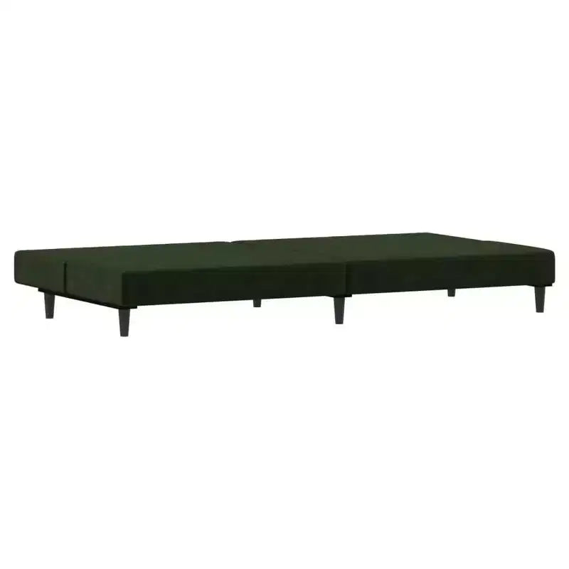 vidaXL 2-Seater Sofa Bed Accent Upholstered Loveseat Sleeper Couch Velvet