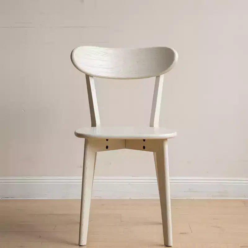 MAYEERTY Mid Century Modern FAS-Grade Oak Dining Chair, Solid Wood Chair for Kitchen Living Room