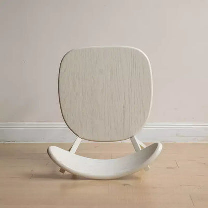 MAYEERTY Mid Century Modern FAS-Grade Oak Dining Chair, Solid Wood Chair for Kitchen Living Room