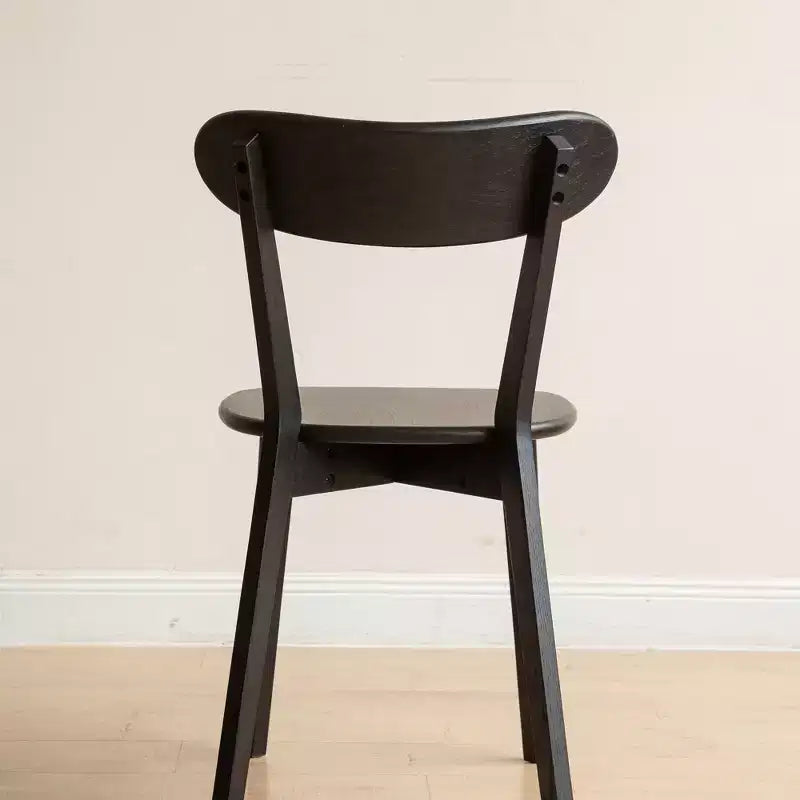 MAYEERTY Mid Century Modern FAS-Grade Oak Dining Chair, Solid Wood Chair for Kitchen Living Room