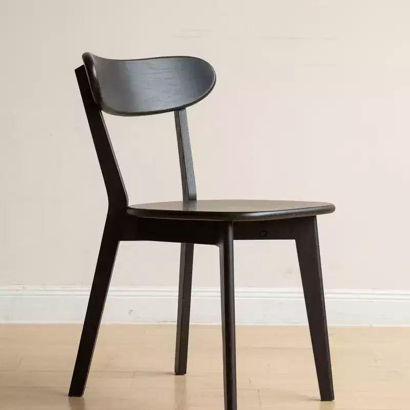 MAYEERTY Mid Century Modern FAS-Grade Oak Dining Chair, Solid Wood Chair for Kitchen Living Room