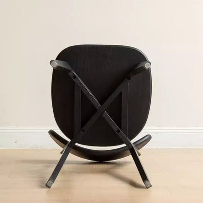 MAYEERTY Mid Century Modern FAS-Grade Oak Dining Chair, Solid Wood Chair for Kitchen Living Room
