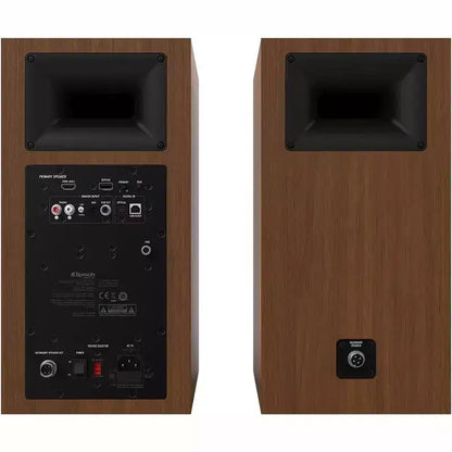 Klipsch The Sevens Heritage Inspired (Pair) Powered Speakers - Walnut