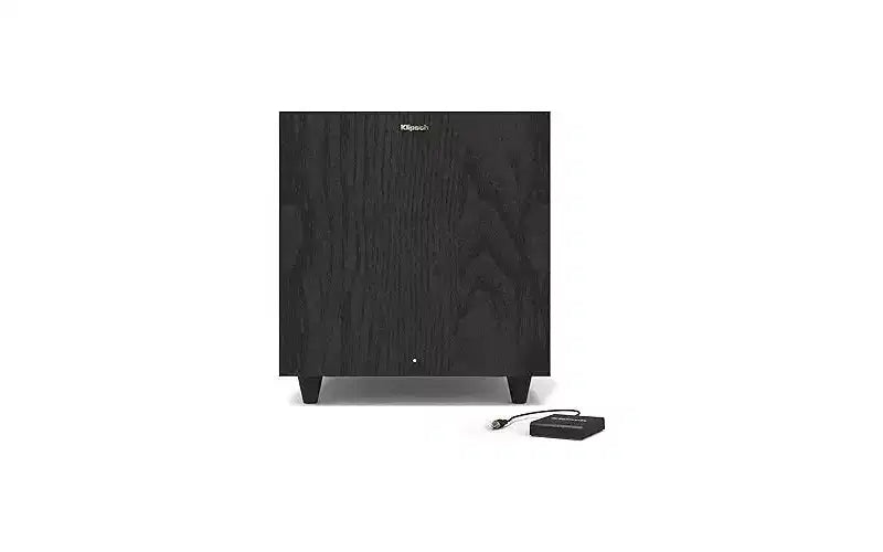 Klipsch R-80SWi 8-inch 150W Wireless Subwoofer with High Performance Driver for Deep Bass Black
